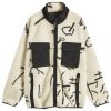 and wander x Dajiro Ohara Map Key Fleece Jacket