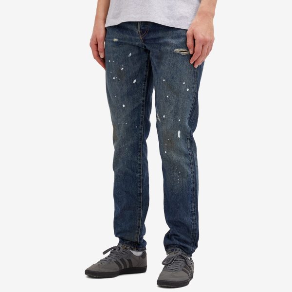 Edwin Regular Tapered Orange Selvedge Jeans