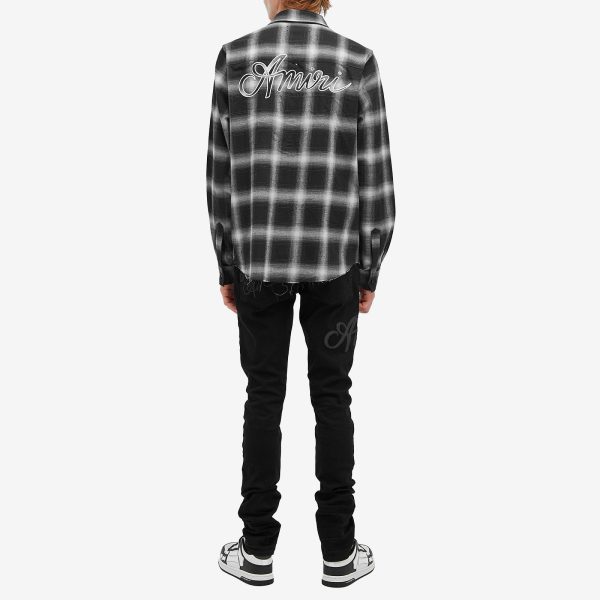 AMIRI Swirl Flannel Shirt