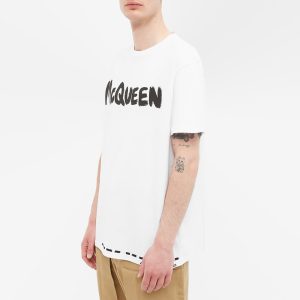 Alexander McQueen Grafitti Logo Tee