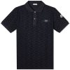 Moncler Towelling Monogram Polo