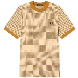 Fred Perry Micor Chequerboard T-Shirt