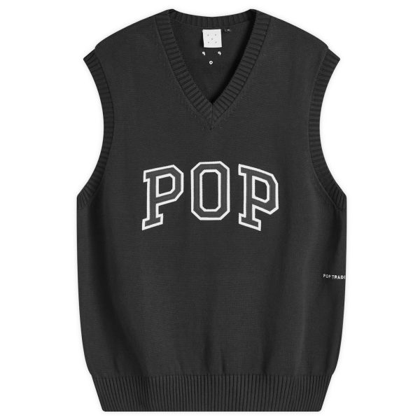 Pop Trading Company Arch Logo Knit Vest