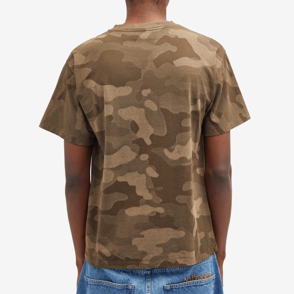 Aries Aged Camo Temple T-Shirt