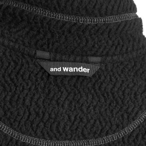 and wander Re Wool Jacquard Fleece Jacket