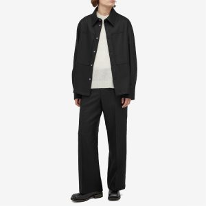 Jil Sander Melton Wool Overshirt