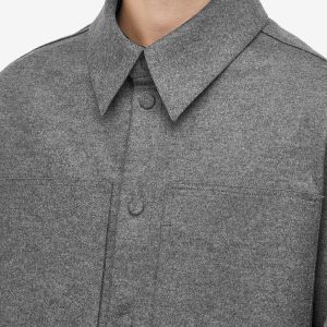 Jil Sander Melton Wool Overshirt