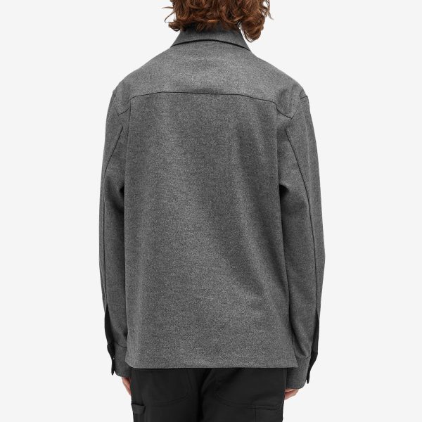 Jil Sander Melton Wool Overshirt