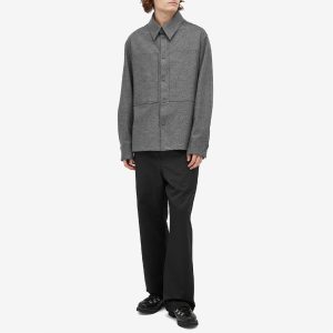 Jil Sander Melton Wool Overshirt