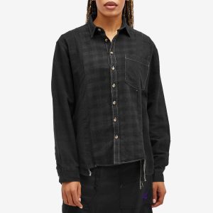 Needles 7 Cuts Over Dye Flannel Shirt