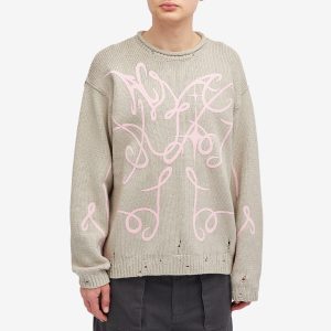 Acne Studios Kawii Cyber Logo Jumper