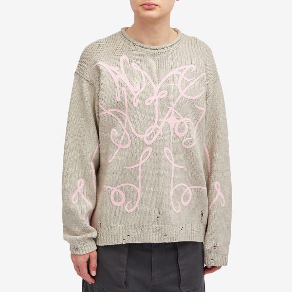 Acne Studios Kawii Cyber Logo Jumper