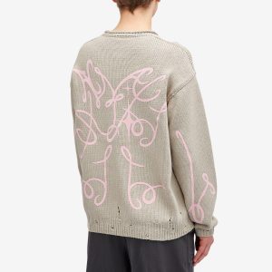 Acne Studios Kawii Cyber Logo Jumper