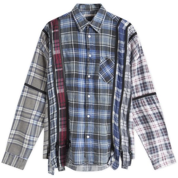 Needles 7 Cuts Wide Flannel Shirt