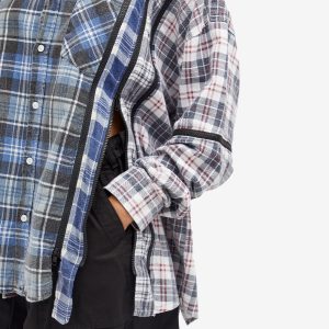 Needles 7 Cuts Wide Flannel Shirt