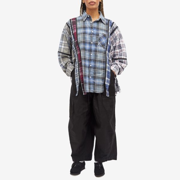 Needles 7 Cuts Wide Flannel Shirt