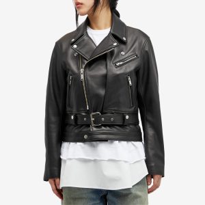 Undercover Leather Biker Jacket