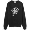 POP Trading Company Initials Knitted Crewneck