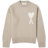 AMI Paris Off White Big ADC Crew Jumper