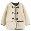 DUNST Buckled Shearling Jacket