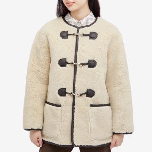 DUNST Buckled Shearling Jacket