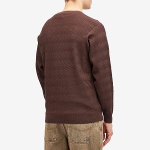 Dime Wave Cable Knit Jumper