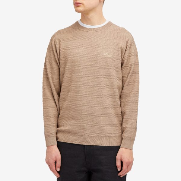 Dime Wave Cable Knit Jumper