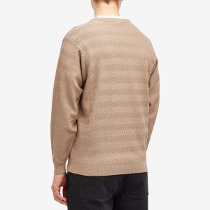 Dime Wave Cable Knit Jumper