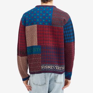 THISISNEVERTHAT Patchwork Crew Knit