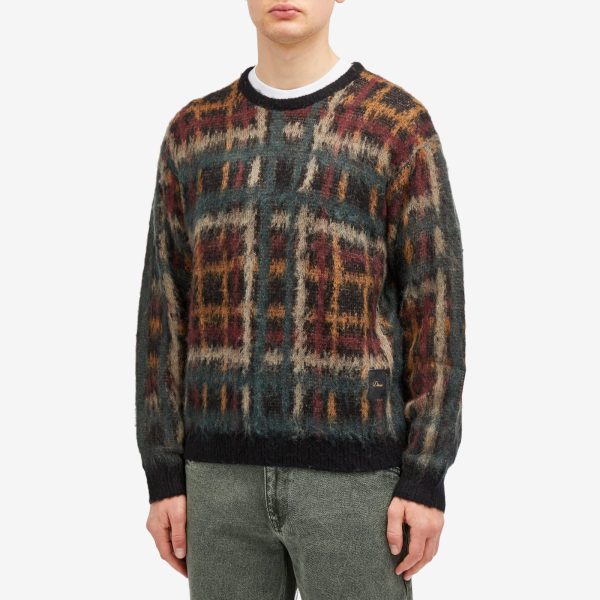 Dime Plaid Mohair Jumper