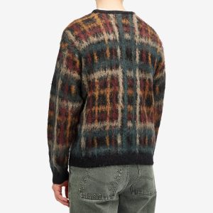 Dime Plaid Mohair Jumper