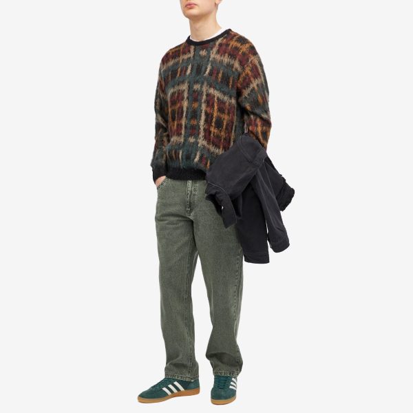 Dime Plaid Mohair Jumper