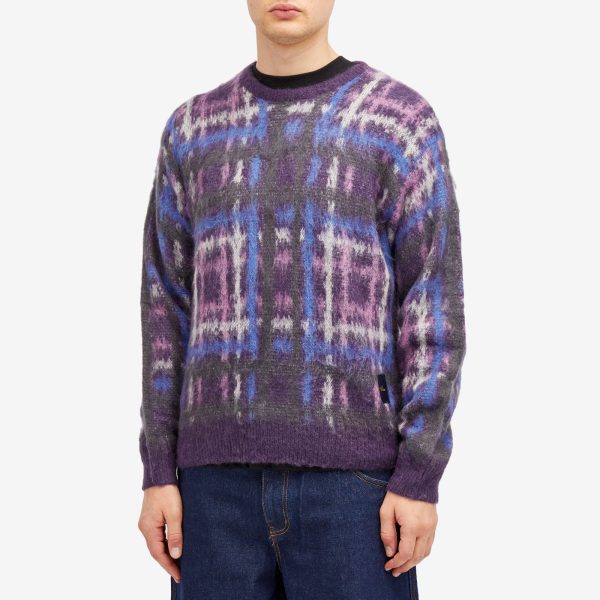 Dime Plaid Mohair Jumper