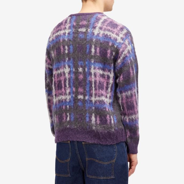 Dime Plaid Mohair Jumper