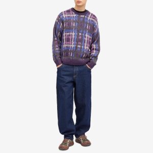 Dime Plaid Mohair Jumper