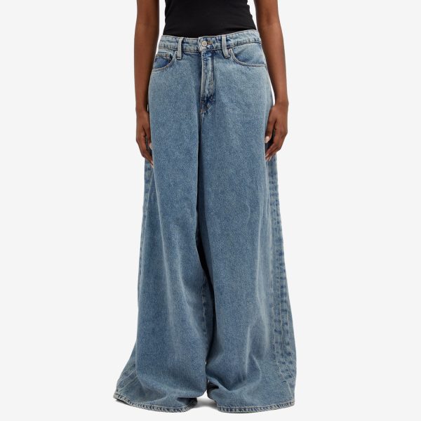 Good American Paneled Wide Leg