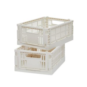 HAY Mini Recycled Colour Crate - Set of 2