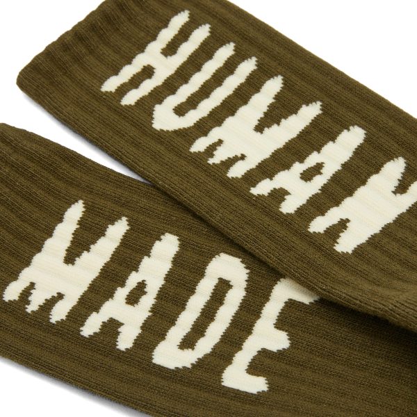 Human Made hm logo socks