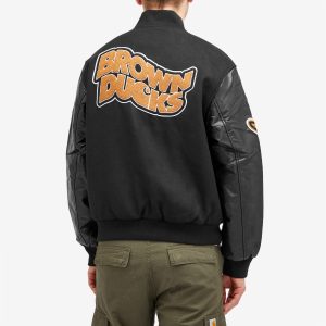 Carhartt WIP Brown Ducks Bomber Jacket