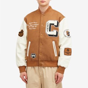 Carhartt WIP Brown Ducks Bomber Jacket