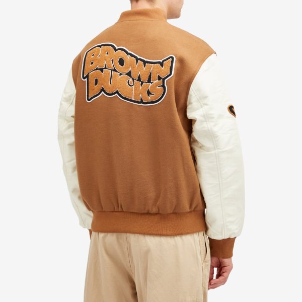 Carhartt WIP Brown Ducks Bomber Jacket