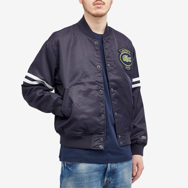 Lacoste Paris Logo Bomber Jacket