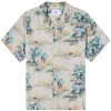 Wax London Didcot Scenic Blue Vacation Shirt