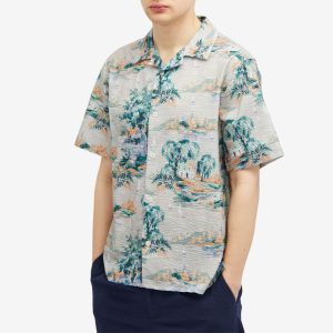 Wax London Didcot Scenic Blue Vacation Shirt