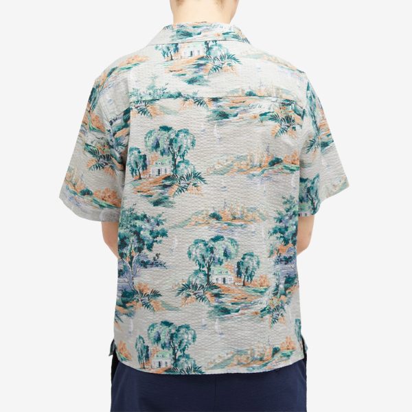 Wax London Didcot Scenic Blue Vacation Shirt