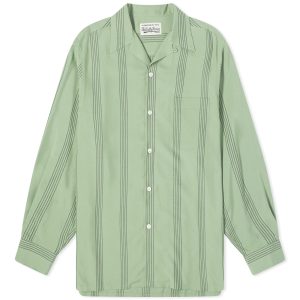 Wacko Maria Long Sleeve Stripe Vacation Shirt