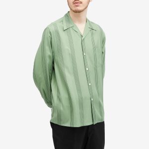 Wacko Maria Long Sleeve Stripe Vacation Shirt