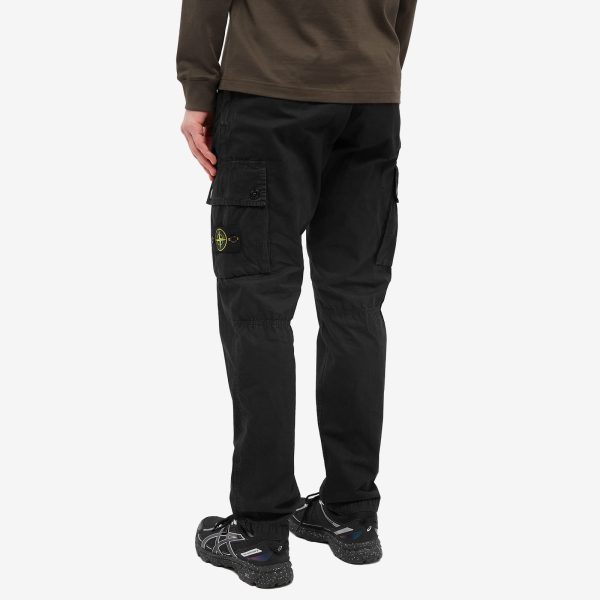 Stone Island Brushed Cotton Canvas Cargo Pant