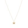 Needles Gold Plated Pendant Necklace