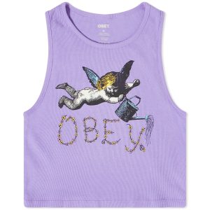 Obey Watering Can Cherub Fitted Rib Tank